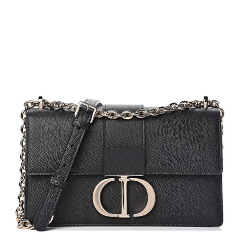 christian dior 30 montaigne bag black